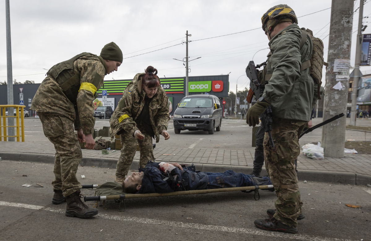 Ukraina. Zbombardowany Irpin