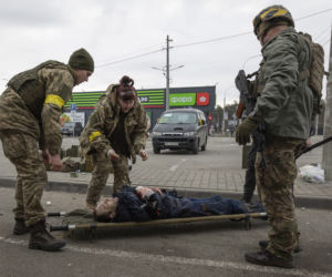 Ukraina. Zbombardowany Irpin