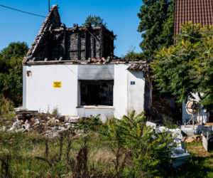 Przez pożar u sąsiadów stracili dom i cały dorobek życia