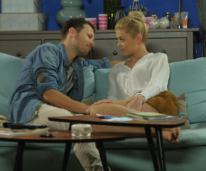 Pierwsza miłość. Jowita (Joanna Opozda), Radek (Mateusz Banasiuk)