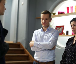M jak miłość odcinek 1297, Kinga (Katarzyna Cichopek), Piotrek (Marcin Mroczek)