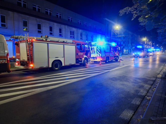 Zawalenie się budynku liceum w Częstochowie
