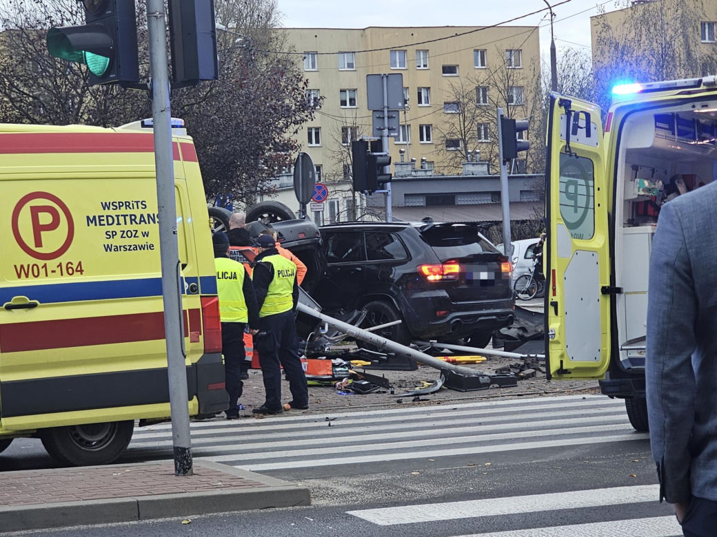 Pruszków wypadek