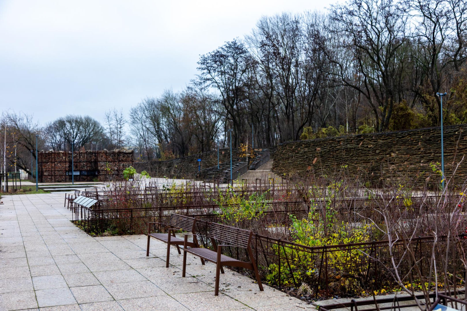 Park Akcji "Burza" w jesiennej odsłonie