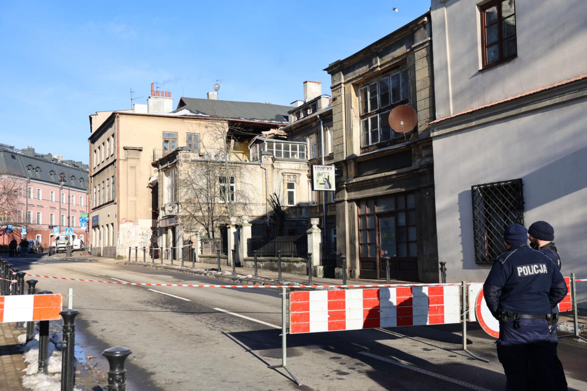 Zawaliła się część kamienicy w centrum Lublina