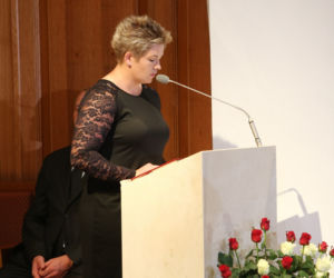Anita Włodarczyk na pogrzebie Ireny Szewińskiej
