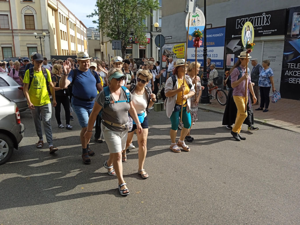Z Siedlec do Częstochowy, pielgrzymi już w drodze