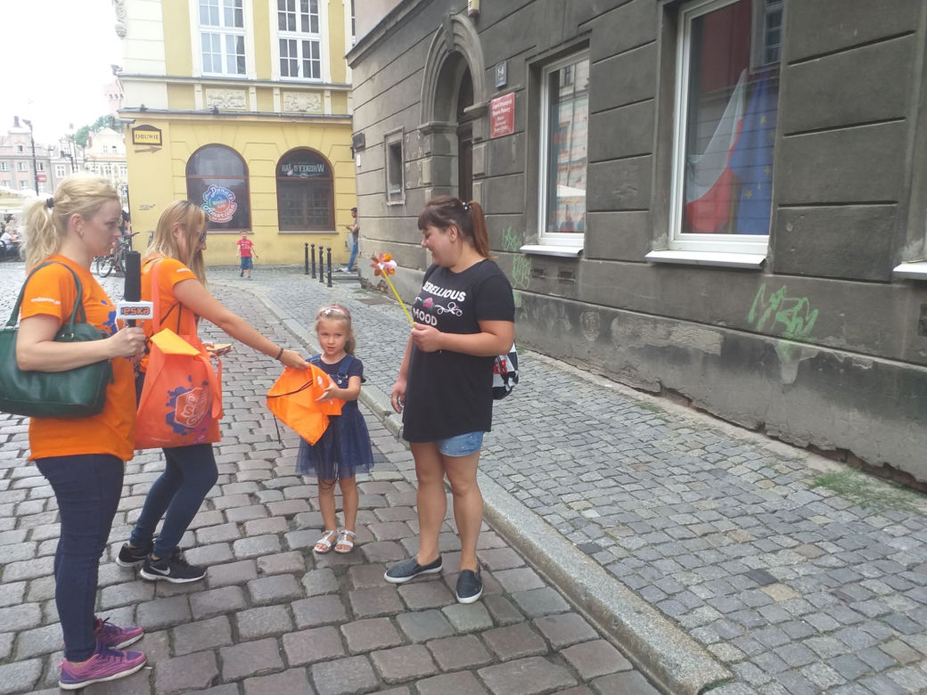 Patrol Eska Summer City przemierza Poznań