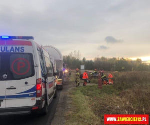 Koszmarny wypadek w Zawierciu. Nie żyją trzy młode osoby. Jak do tego doszło? ZDJĘCIA