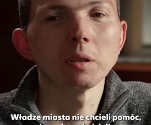 Tak teraz mieszka Jaruś z Chłopaków do wzięcia.  Miasto nie chciało pomóc