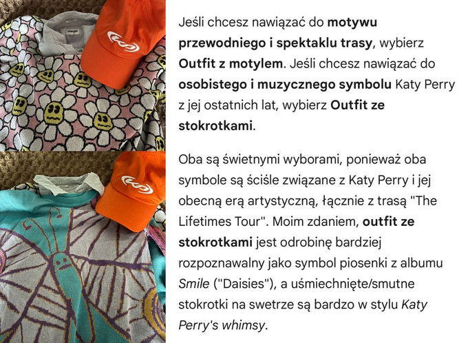 Gemini od Google doradził mi koncertowy outfit!