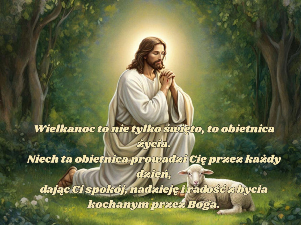 Religijne życzenia na Wielkanoc
