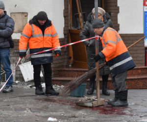 Ukraina/ Zamach terrorystyczny we Lwowie - zginęła policjantka