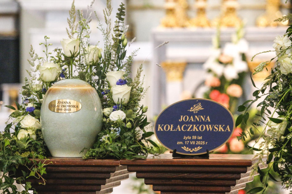Joanna Kołaczkowska - pogrzeb