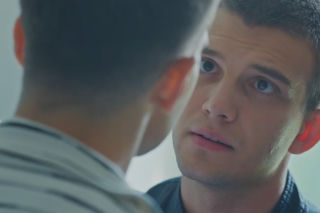 M jak miłość. Tomek Kubicki (Chris Cugowski), Mateusz Mostowiak (Rafał Kowalski)