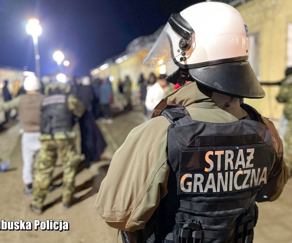 Bunt w strzeżonym ośrodku dla cudzoziemców w Wędrzynie 25.11.2021