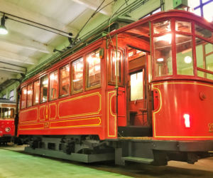 Tramwaje w zajezdni Mokotów