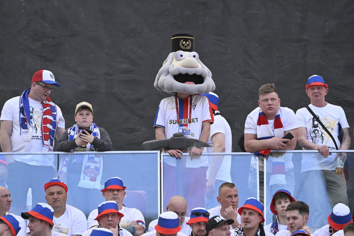 Kibice na finale Pucharu Polski: Górnik - Raków