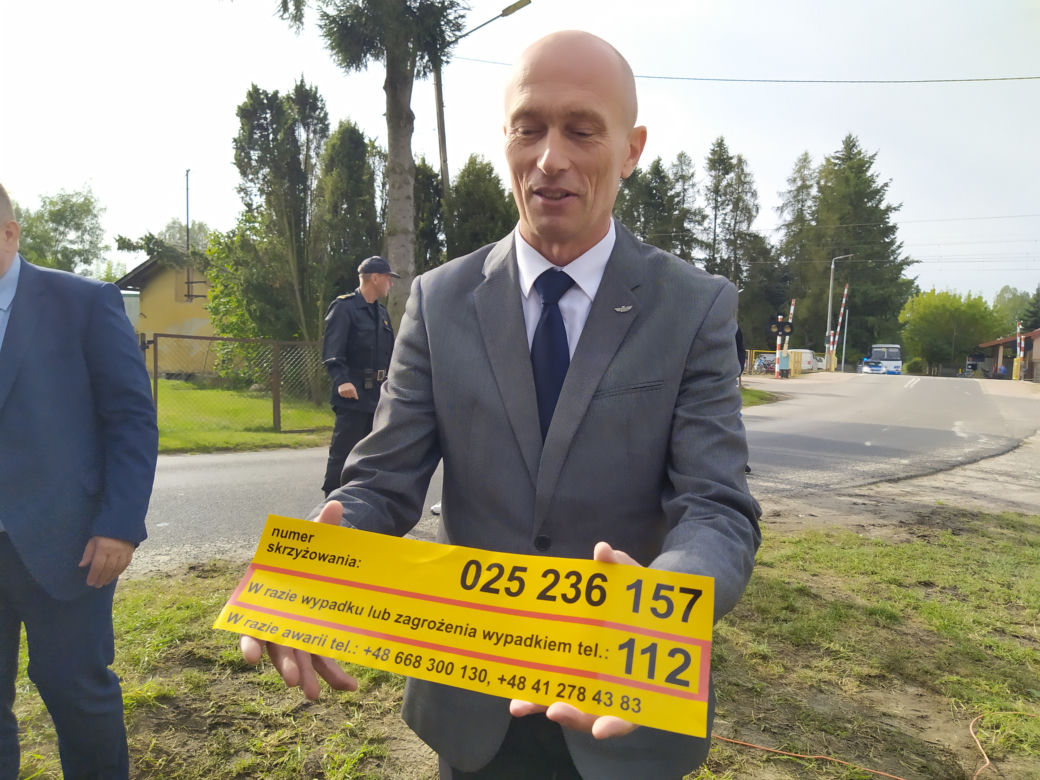 ZOBACZ ZDJĘCIA z akcji "Bezpieczny przejazd" w Koszewnicy, w gminie Kotuń - 15.09.2022
