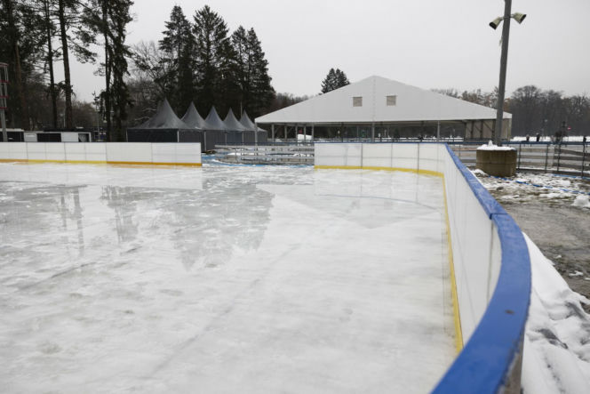 Lodowisko w Parku Jordana w Krakowie