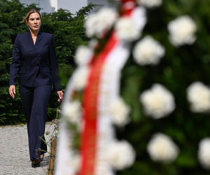 Marta Nawrocka w hołdzie Bohaterkom Powstania Warszawskiego