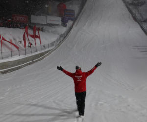 Kamil Stoch podczas ostatniego kunkursu PŚ w Zakopanem