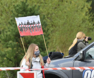 Protest na granicy polsko-niemieckiej w Lubieszynie