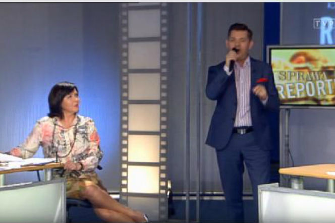 Zenek Martyniuk w Sprawie dla reportera