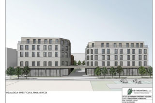 Nowe osiedle w centrum Rawicza. Pod ziemią powstaną parkingi i schron