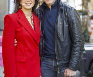 Krzyszof Diablo Włodarczyk z żoną