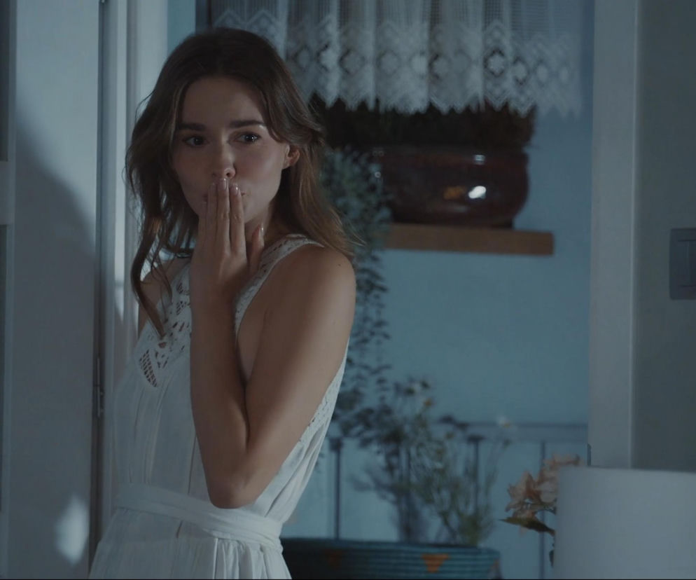 M jak miłość. Paweł (Rafał Mroczek), Franka (Dominika Kachlik)