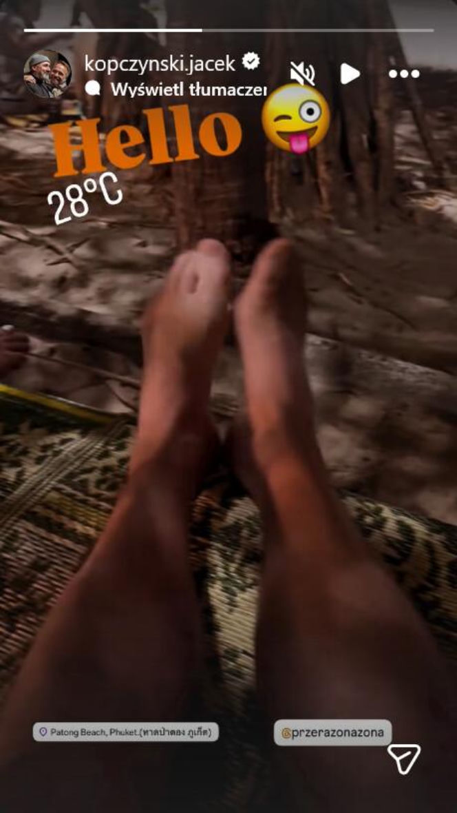 Rajski miesiąc miodowy, a ona bez uśmiechu. Co dzieje się z żoną Jacka Kopczyńskiego?