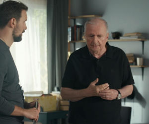 Barwy szczęścia odc. 3271. Krzysztof Jaworski (Jacek Kałucki), Marcin Kodur (Oskar Stoczyński)