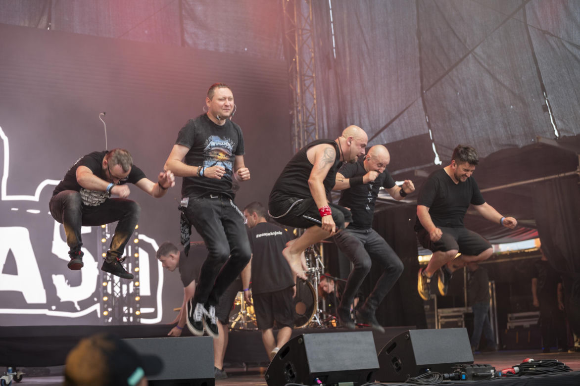 Łydka Grubasa na scenie Sosnowiec Fun Festival