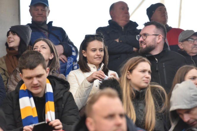 PRES Grupa Deweloperska Toruń - Stelmet Falubaz Zielona Góra, zdjęcia kibiców i zawodników ze sparingu na Motoarenie