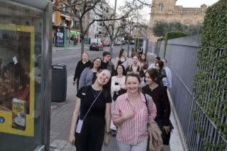 Uczniowie I LO w Ostrzeszowie ferie spędzają ... w Hiszpanii