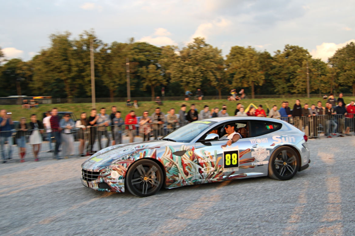 Gumball 3000 2017 w Polsce, Warszawa Stadion Narodowy