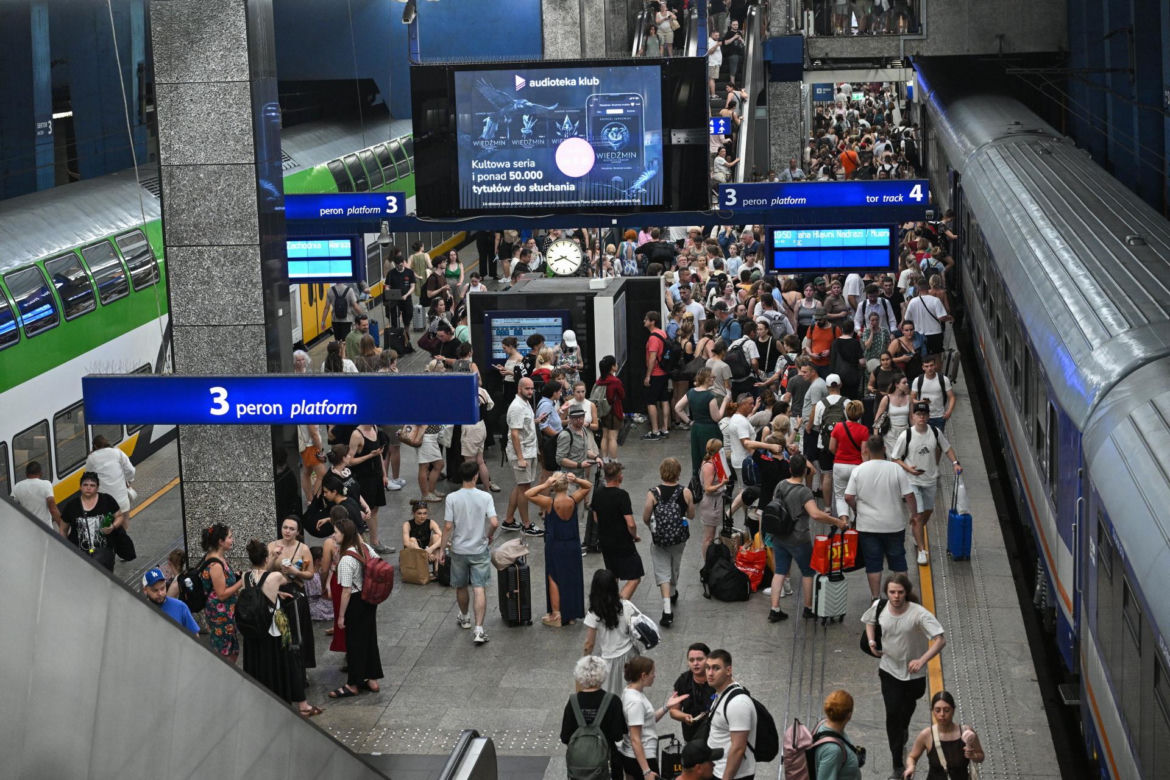 Inter City - Dzisiaj kolej odwołała kilkadziesiąt pociągów przez upały
