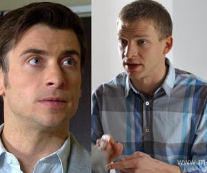 M jak miłość. Marek Mostowiak (Kacper Kuszewski), Rafał Wiśniewski (Michał Rolnicki)