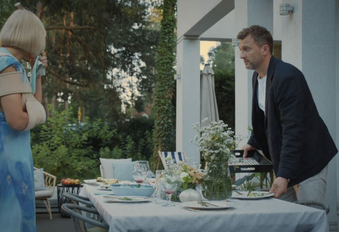 M jak miłość, odcinek 1895. Dorota (Iwona Rejzner), Bartek (Arkadiusz Smoleński)