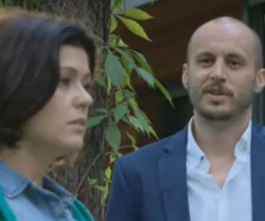 M jak miłość odc. 1009. Kinga Zduńska (Katarzyna Cichopek), Robert Lubiński (Tomasz Borkowski)