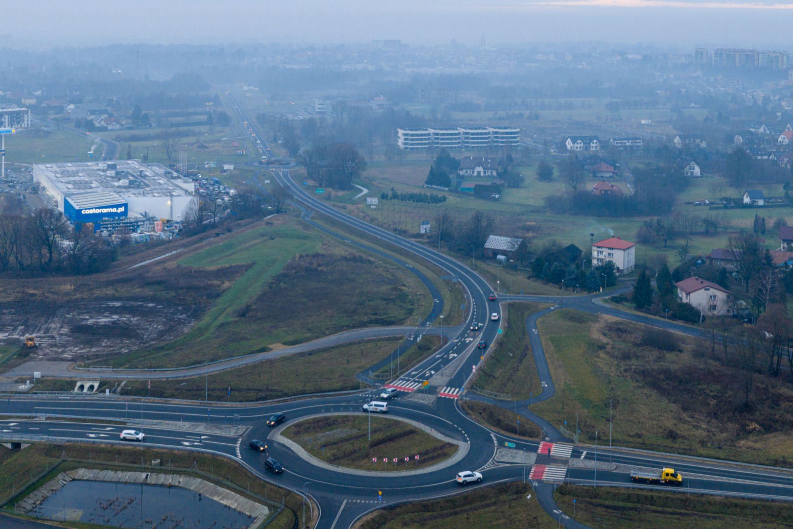 Obwodnica Oświęcimia w budowie