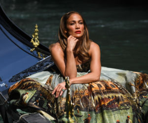 Jennifer Lopez w weneckiej gondoli!