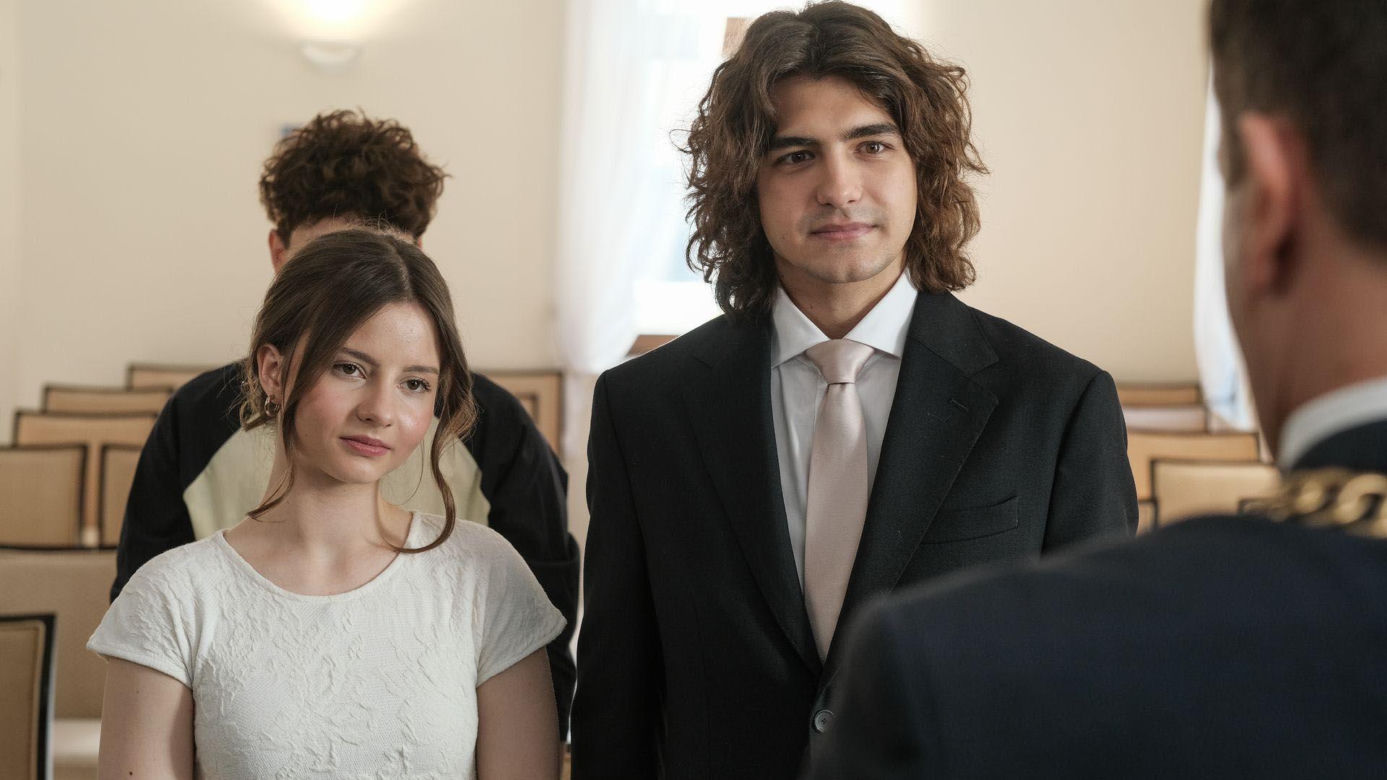 Barwy szczęścia odc. 3390. Ewa (Gabriela Ziembicka), Romeo (Jacek Tyszkiewicz)