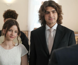 Barwy szczęścia odc. 3390. Ewa (Gabriela Ziembicka), Romeo (Jacek Tyszkiewicz)