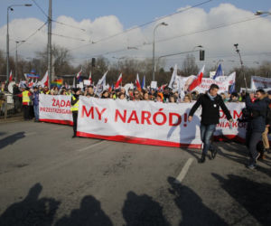 Marsz KOD w Warszawie, 27.02.2016