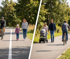 Rowerzysta najechał na 71-letnią pieszą. Jedna kreska na znaku zmienia wszystko!
