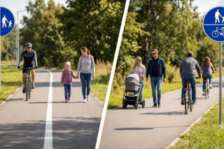 Rowerzysta najechał na 71-letnią pieszą. Jedna kreska na znaku zmienia wszystko!