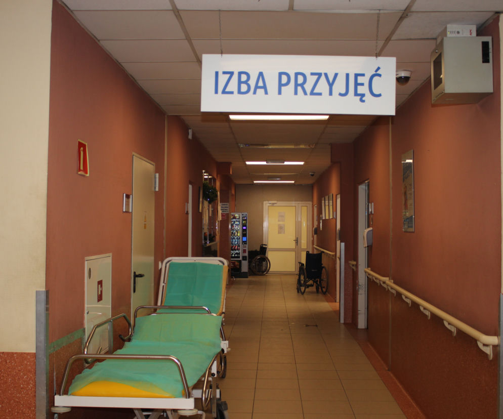 Izba przyjęć w Szpitalu Miejskim w Rudzie Śląskiej