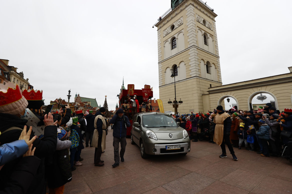 Orszak Trzech Króli 2023 przeszedł przez Warszawę